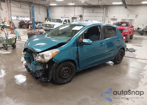 2012 Toyota Yaris Se from USA, damaged, VIN JTDKTUD33CD533792